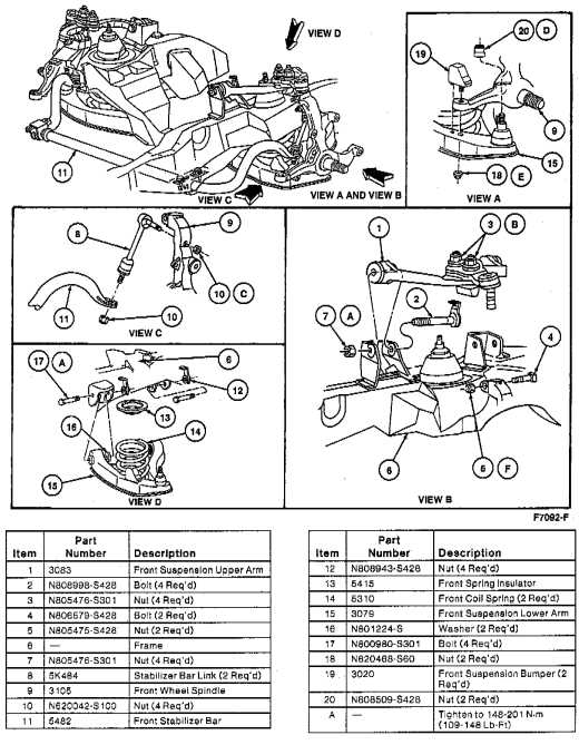 lincoln town car parts diagram