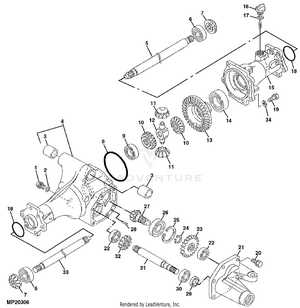 john deere 4115 parts diagram