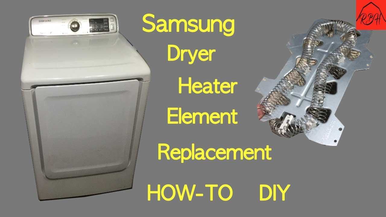 electric samsung dryer parts diagram