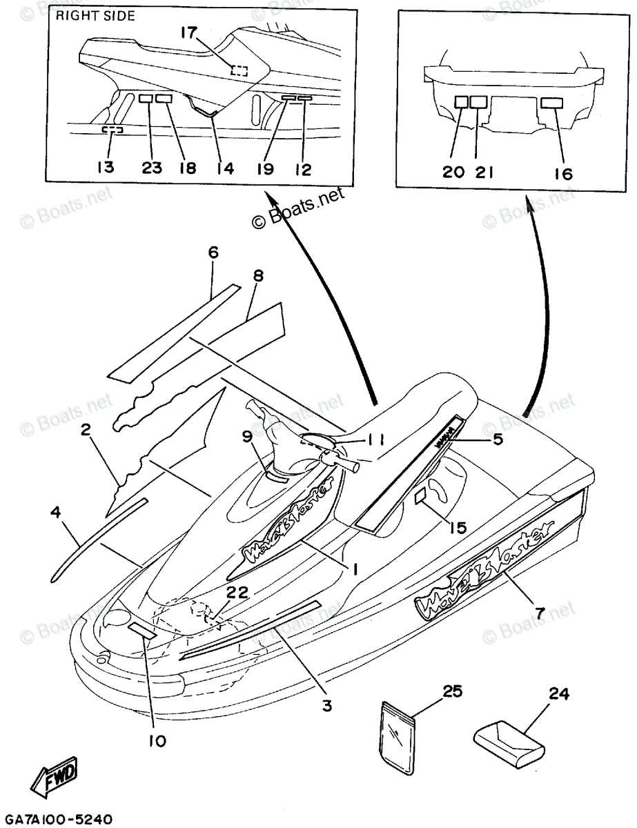 jet ski parts diagram