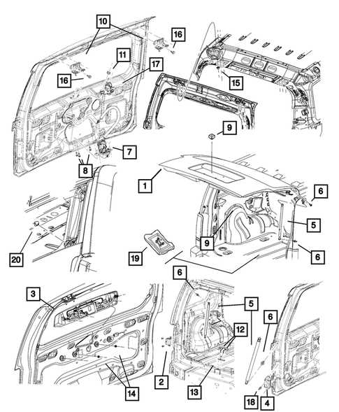 2008 jeep liberty parts diagram