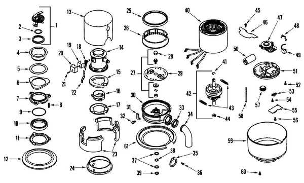 garbage disposal parts diagram