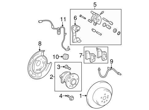 2005 toyota highlander parts diagram