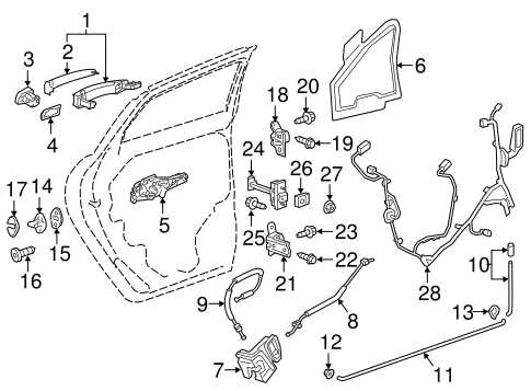 chevy traverse parts diagram