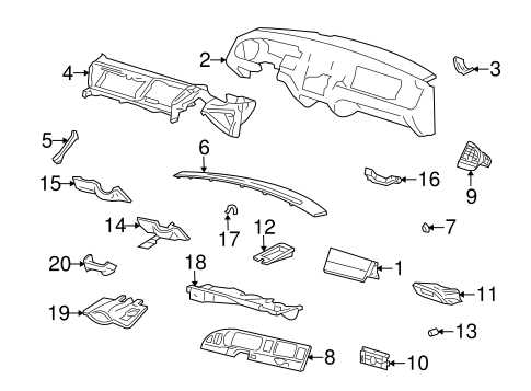 lincoln town car parts diagram