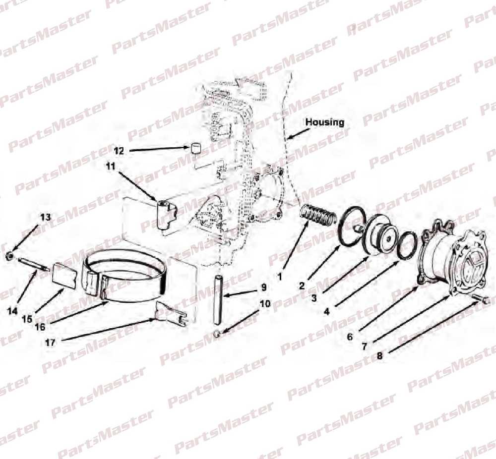 ford transmission parts diagram