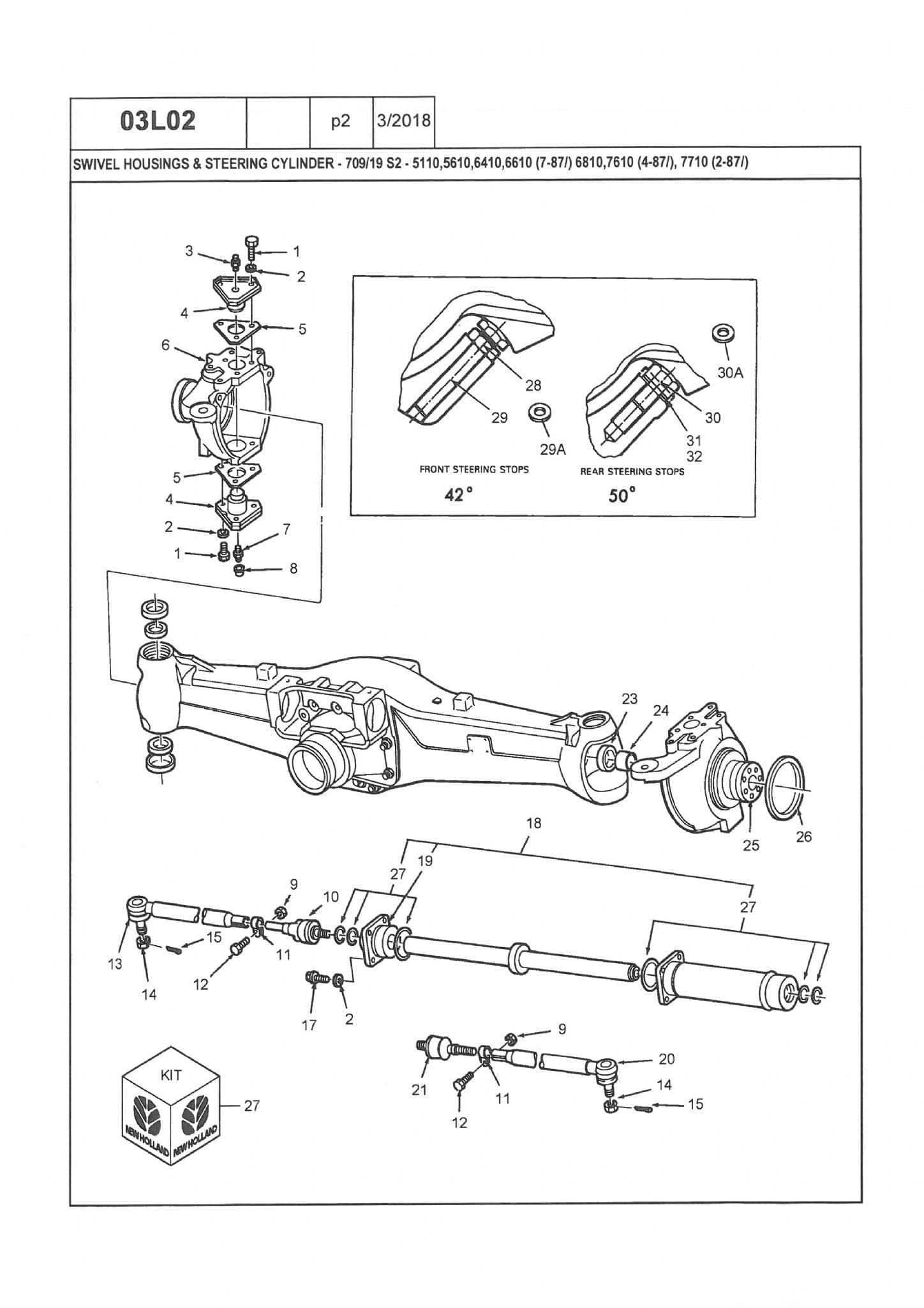 5610 ford tractor parts diagram