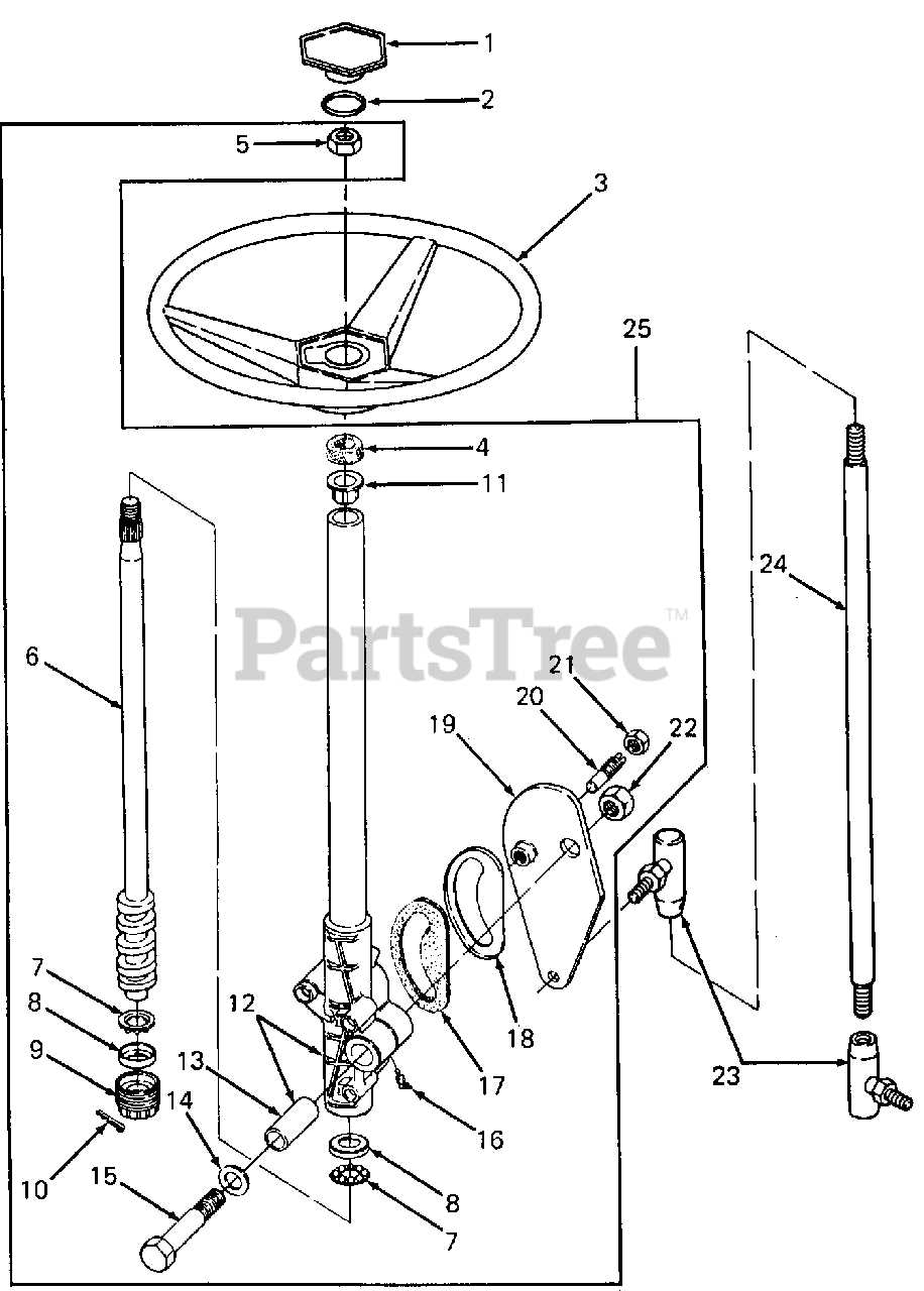 ford 1210 tractor parts diagram