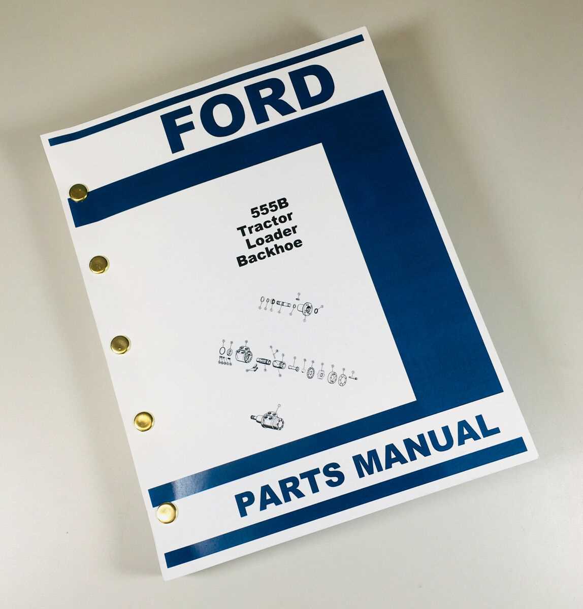 ford 555 backhoe parts diagram