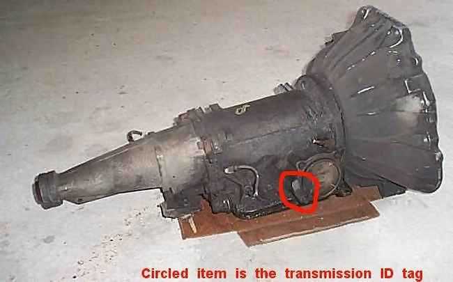 ford c4 transmission parts diagram