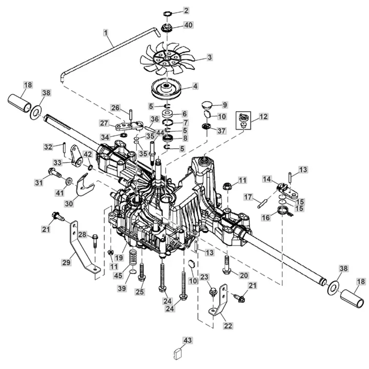 parts of a transmission diagram