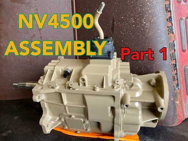 nv4500 transmission parts diagram