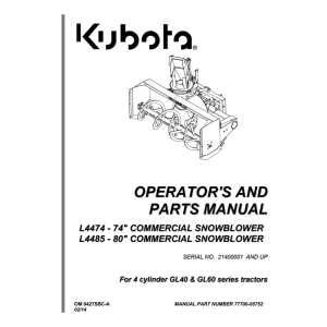 bobcat snowblower parts diagram