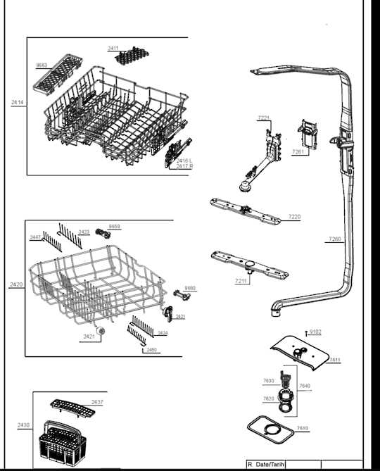 parts diagram for kenmore dishwasher