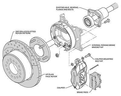 truck brake parts diagram