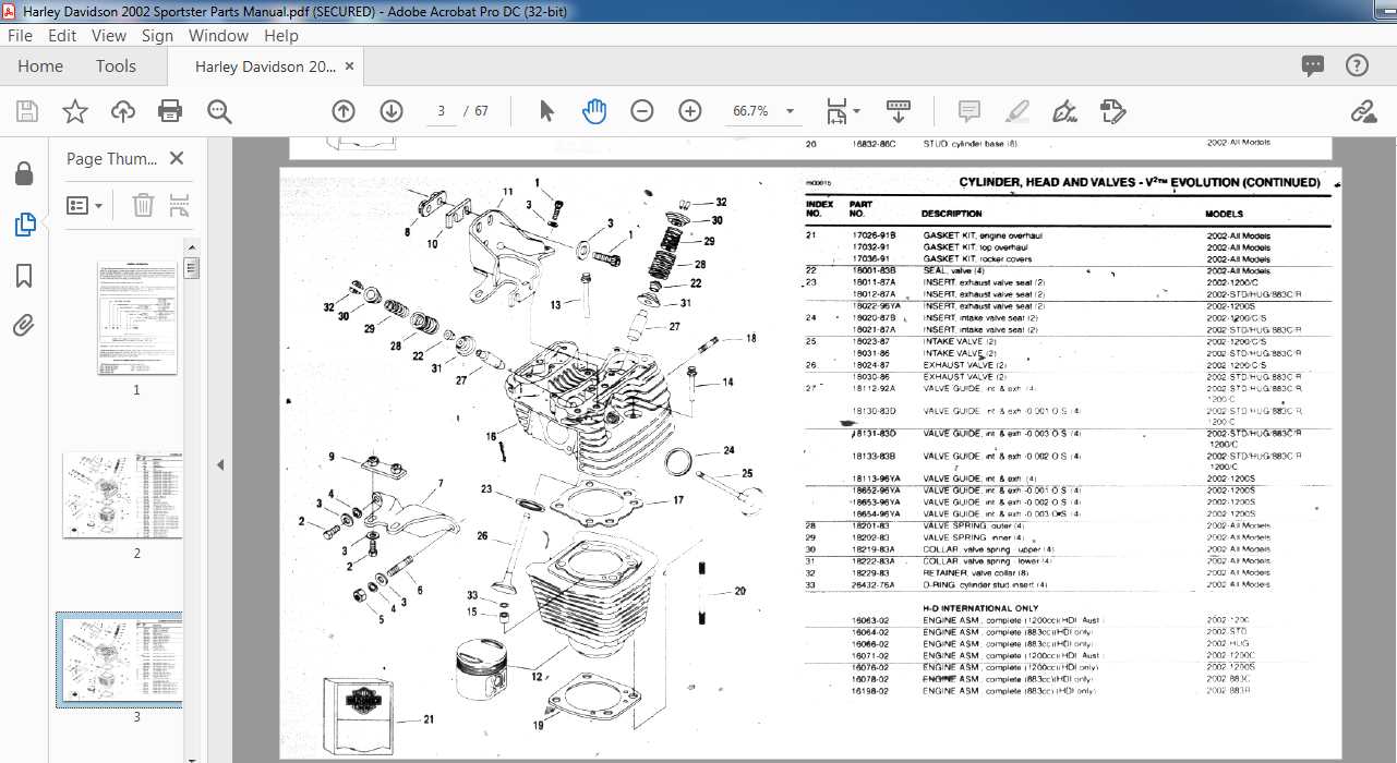 harley davidson parts diagram