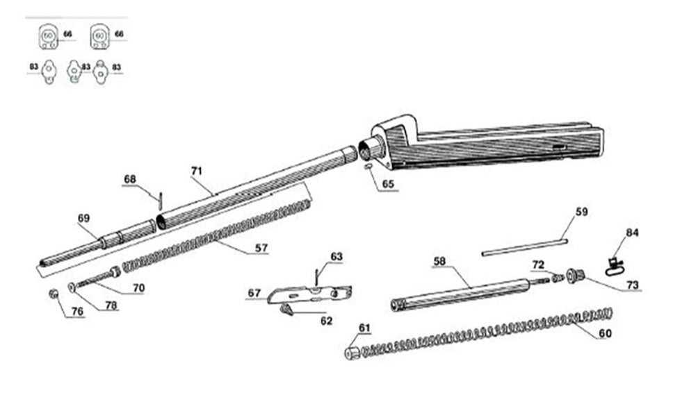 benelli shotgun parts diagram