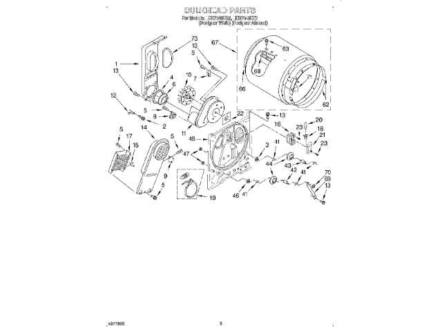 whirlpool thin twin parts diagram