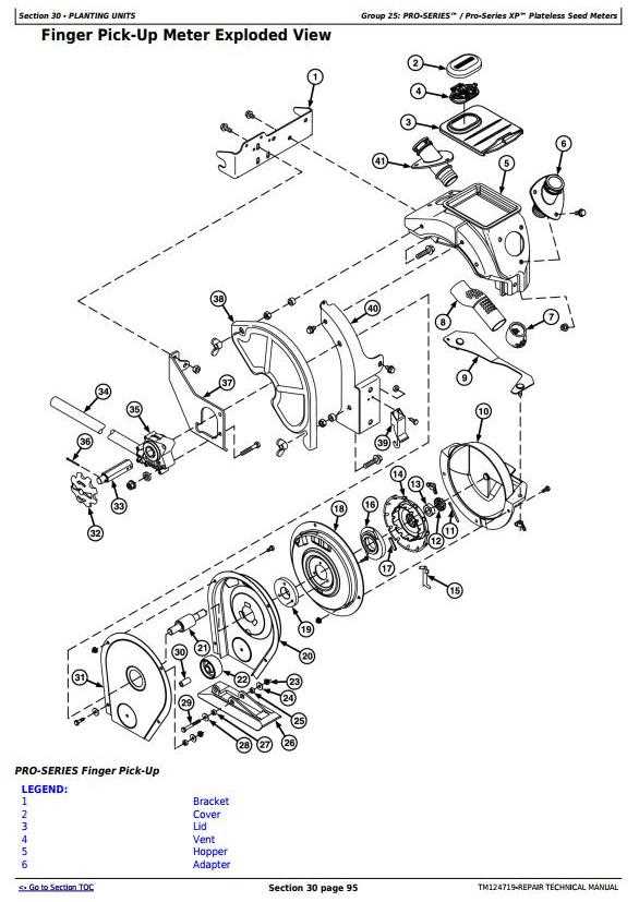 john deere 7000 parts diagram