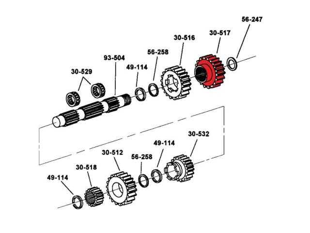 revtech transmission parts diagram