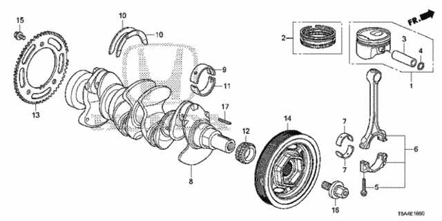 honda fit engine parts diagram