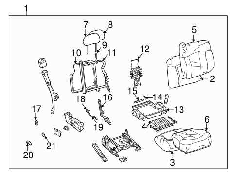 2004 gmc sierra parts diagram