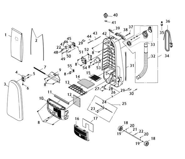 royal vacuum parts diagram