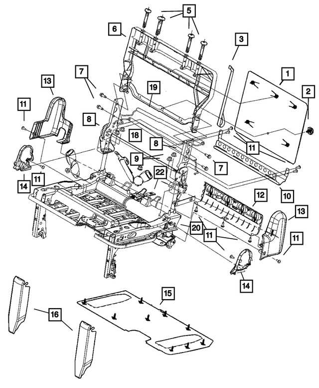 2005 dodge grand caravan parts diagram