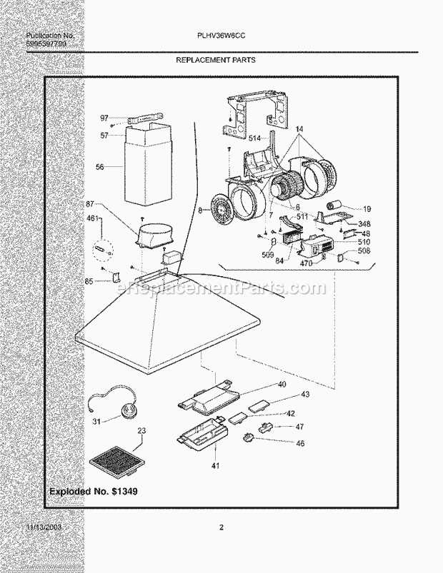 electrolux range parts diagram