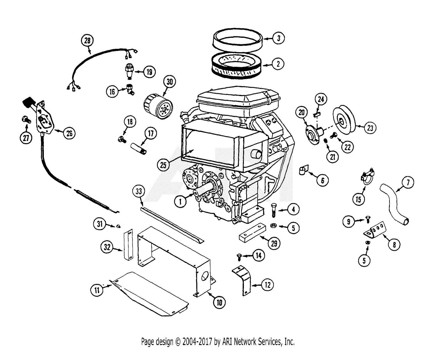 briggs and stratton vanguard 35 hp parts diagram