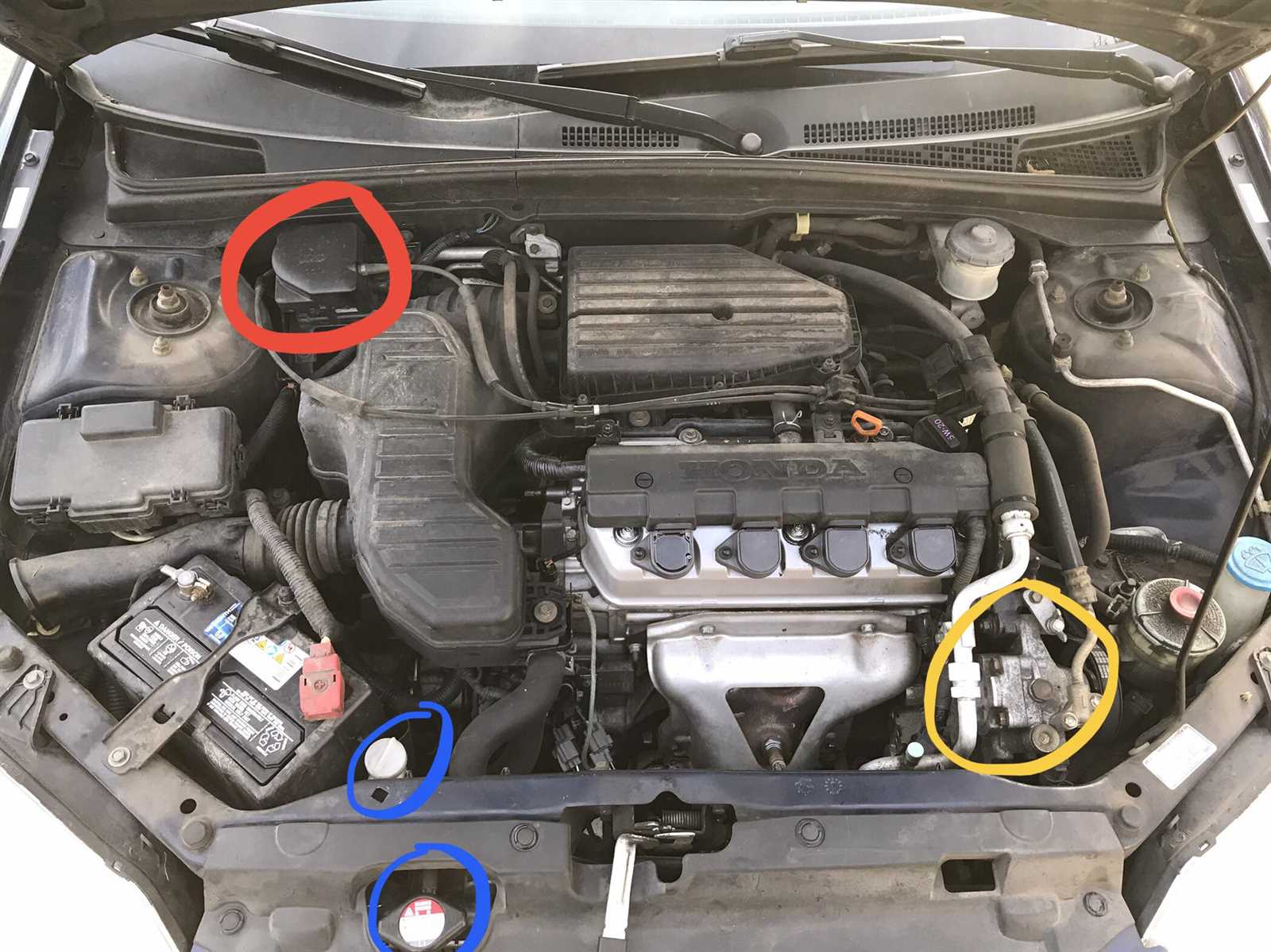 2003 honda civic parts diagram