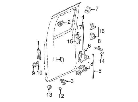 2004 gmc sierra parts diagram