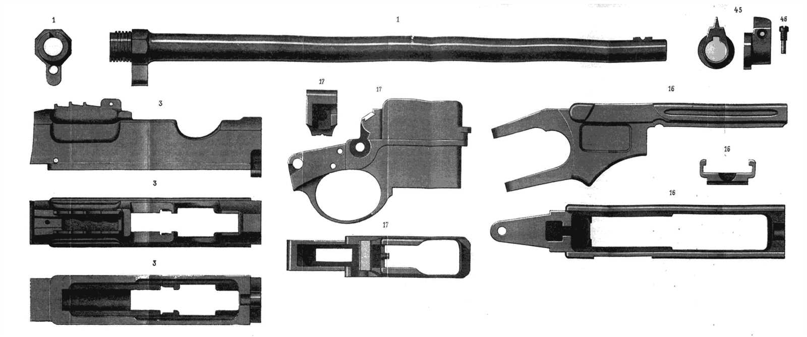 mauser c96 parts diagram