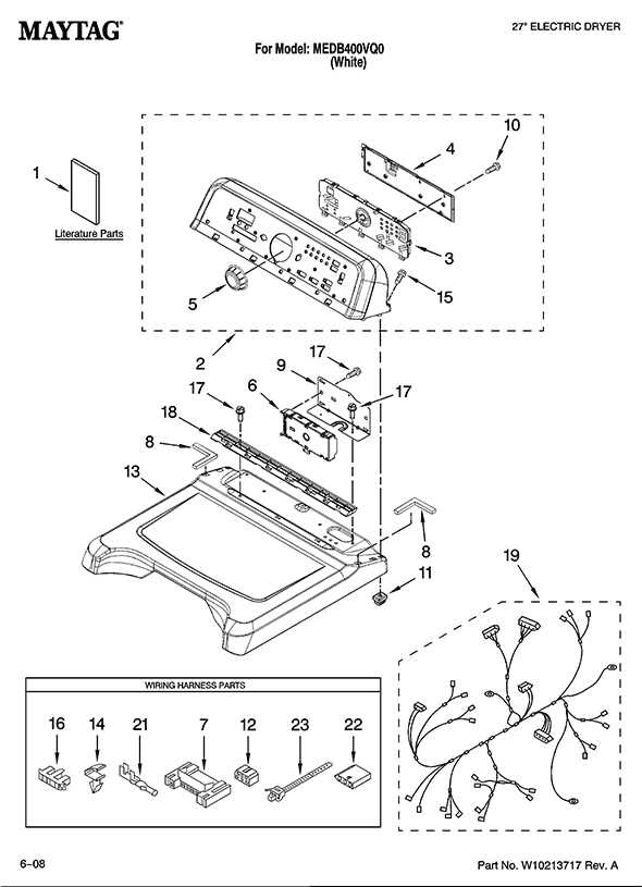 maytag quiet series 200 parts diagram