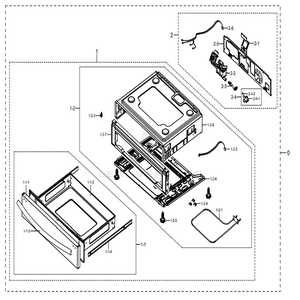 samsung stove parts diagram