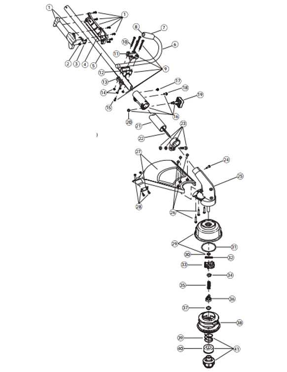 ryobi full crank 2 cycle parts diagram