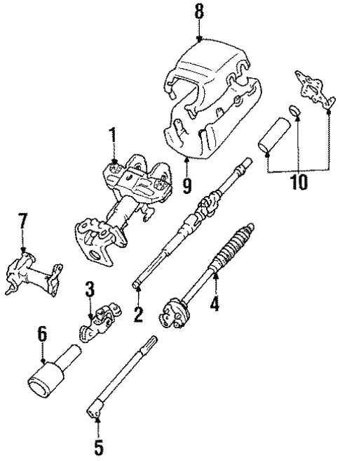 1989 toyota pickup parts diagram