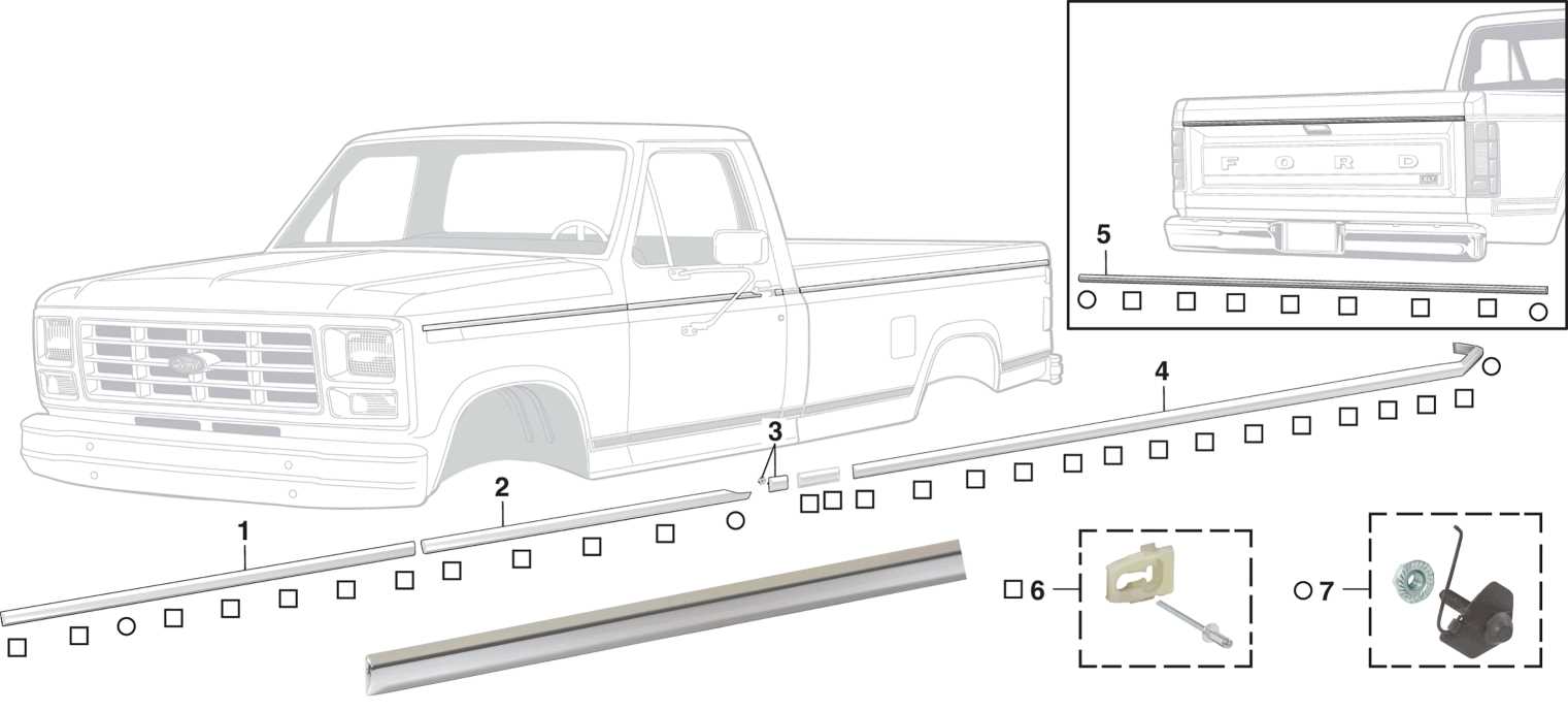 2007 ford f150 body parts diagram