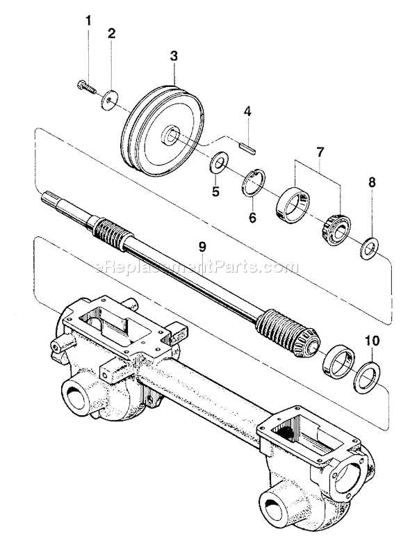 troy bilt rototiller parts diagram