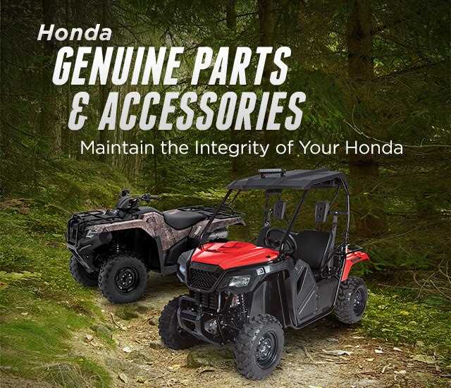 honda 4 wheeler parts diagram