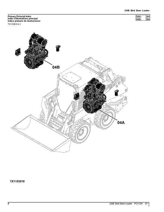 case skid steer parts diagram