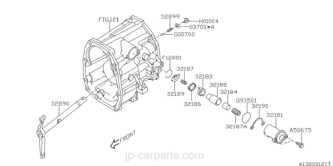 2011 subaru forester parts diagram