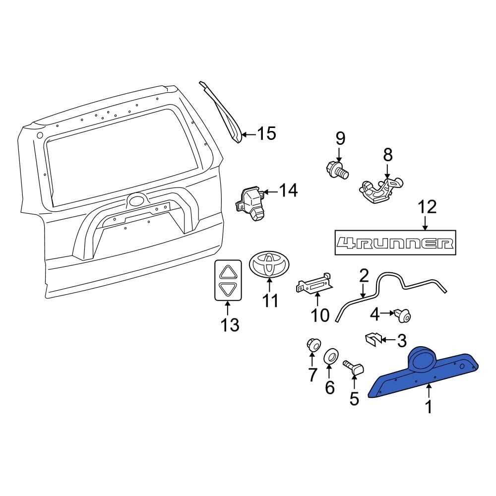 2004 toyota 4runner parts diagram