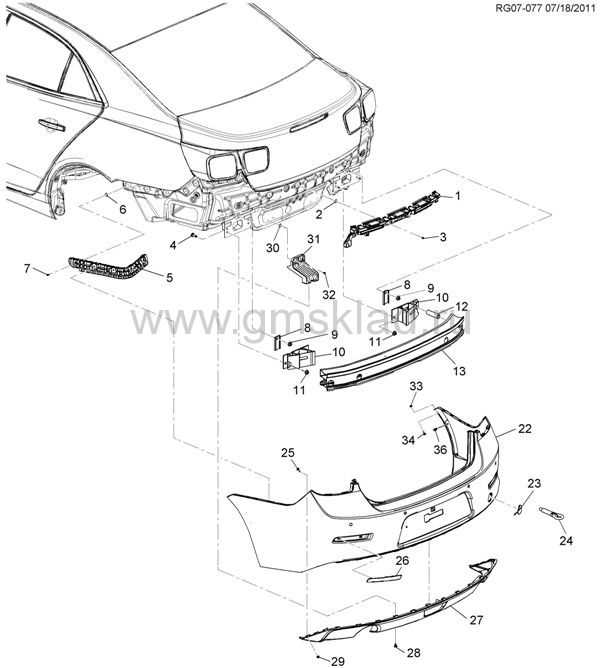 2013 chevy malibu parts diagram