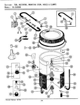 maytag maxima washer parts diagram