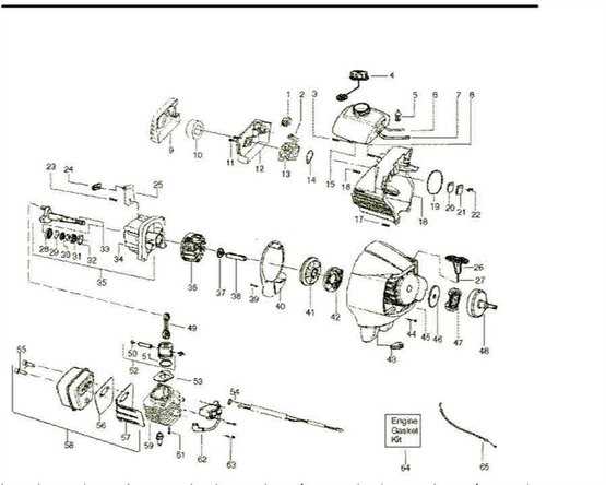 craftsman 32cc weedwacker parts diagram