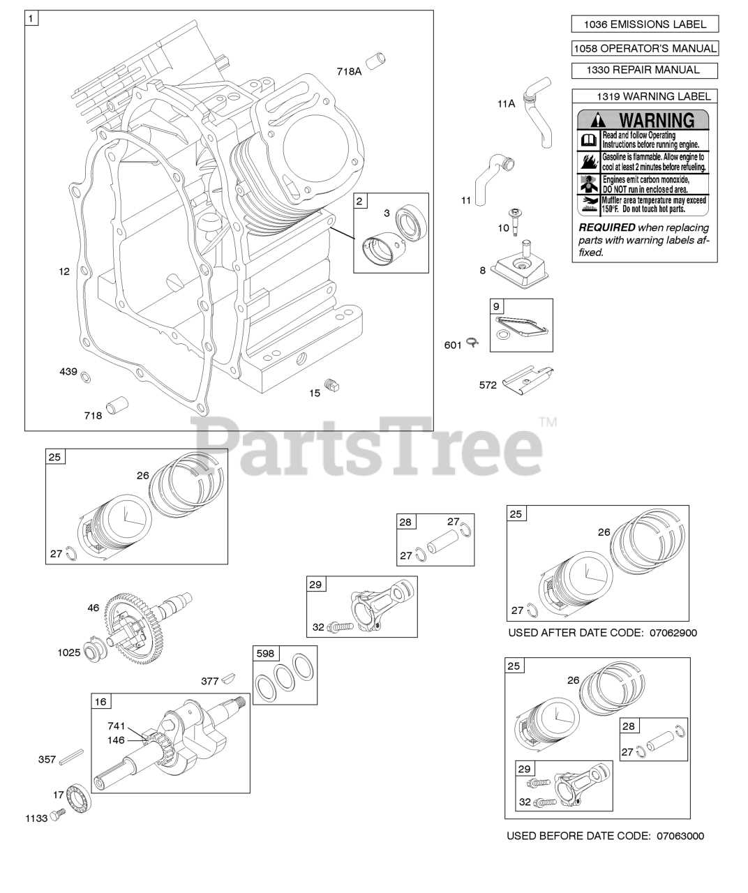 18 hp briggs and stratton vanguard parts diagram