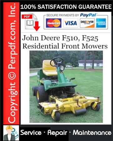 john deere f525 deck parts diagram