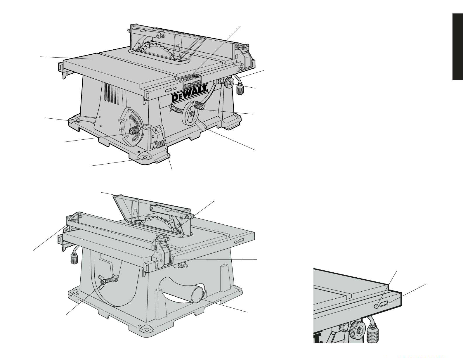 dewalt table saw parts diagram