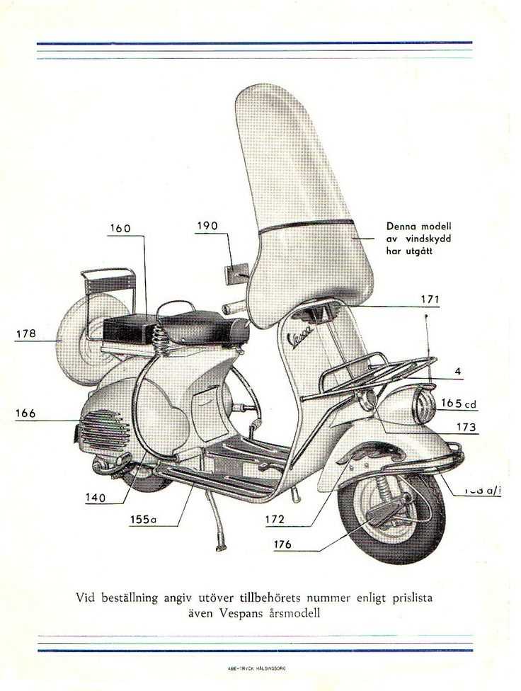 vespa parts diagram